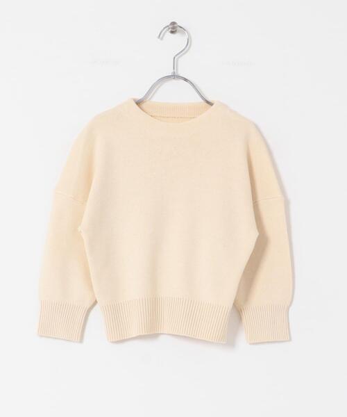 URBAN RESEARCH DOORS（アーバンリサーチドアーズ）の「『親子リンク』ボトルネックKNITプルオーバー(KIDS)（ニット/セーター・キッズ・アイボリー/レッド・120/105/135）」の12枚目の写真