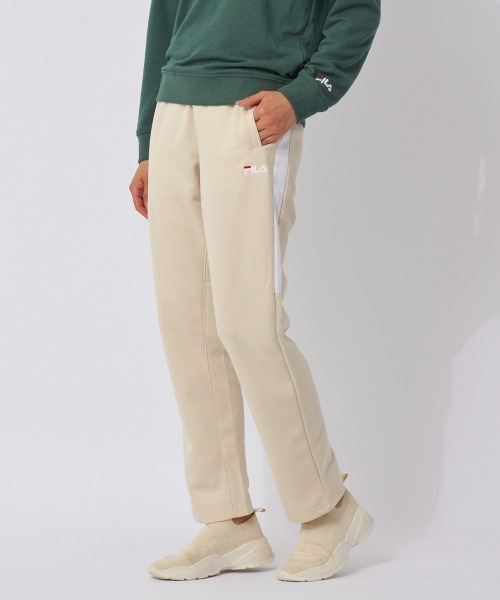 FILA GOLF(フィラゴルフ )の「裏起毛ブリスターロングパンツ(その他パンツ・レディース・ブラック/チャコールグレー/オフホワイト/グレー×サックスブルー/ネイビー・LARGE/X-LARGE/MEDIUM)」の2枚目の写真