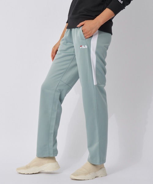 FILA GOLF(フィラゴルフ )の「裏起毛ブリスターロングパンツ(その他パンツ・レディース・ブラック/チャコールグレー/オフホワイト/グレー×サックスブルー/ネイビー・LARGE/X-LARGE/MEDIUM)」の4枚目の写真