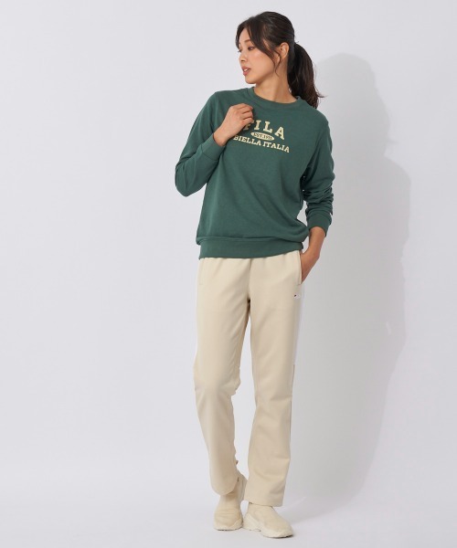 FILA GOLF(フィラゴルフ )の「裏起毛ブリスターロングパンツ(その他パンツ・レディース・ブラック/チャコールグレー/オフホワイト/グレー×サックスブルー/ネイビー・LARGE/X-LARGE/MEDIUM)」の7枚目の写真