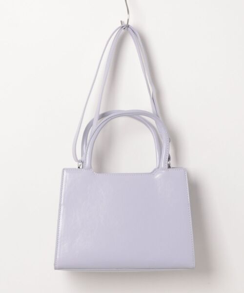 VIBGYOR(ヴィブジョー)の「oshipic/推し活ハンドバッグ/リボンデザイン2wayバッグ S0005(ハンドバッグ・レディース・ブルー/シルバー/ホワイト/ピンク/パープル・FREE)」の8枚目の写真