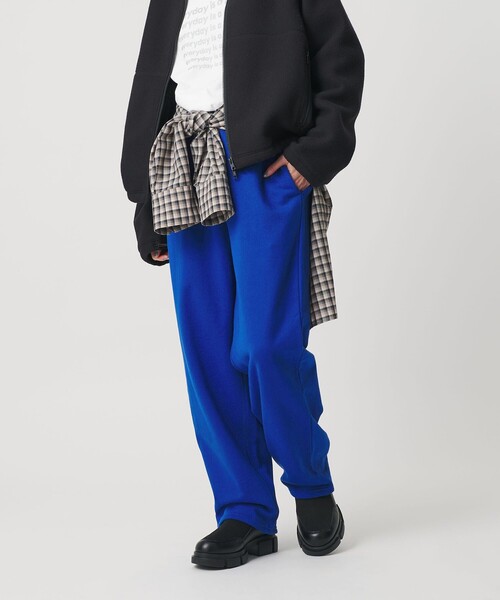 BEAUTY&YOUTH UNITED ARROWS（ビューティーアンドユースユナイテッドアローズ）の「コットン裏毛 スウェットパンツ（スウェットパンツ・レディース・ロイヤルブルー/ライトグレー・FREE）」の17枚目の写真