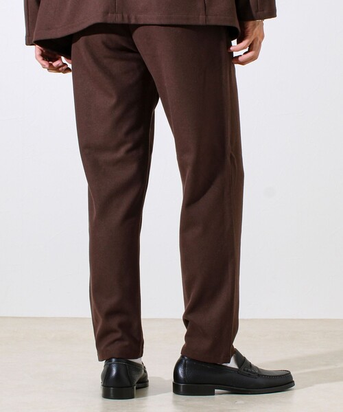 GLOSTER（グロスター）の「【セットアップ対応】両面起毛ストレッチイージーパンツ（その他パンツ・メンズ・ダークブラウン/ライトグレー/ネイビー/ブラック/グレイッシュベージュ・S/M/L/XL）」の10枚目の写真