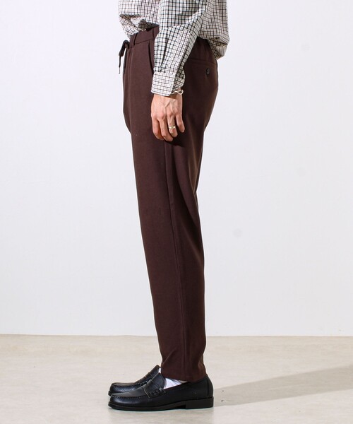 GLOSTER（グロスター）の「【セットアップ対応】両面起毛ストレッチイージーパンツ（その他パンツ・メンズ・ダークブラウン/ライトグレー/ネイビー/ブラック/グレイッシュベージュ・S/M/L/XL）」の14枚目の写真