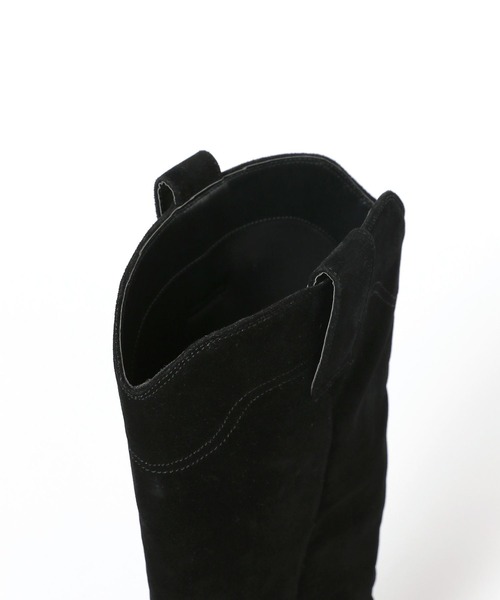 LOWRYS FARM（ローリーズファーム）の「ウエスタンブーツ　611349（ブーツ・レディース・ブラック/ブラウン・MEDIUM/LARGE）」の3枚目の写真