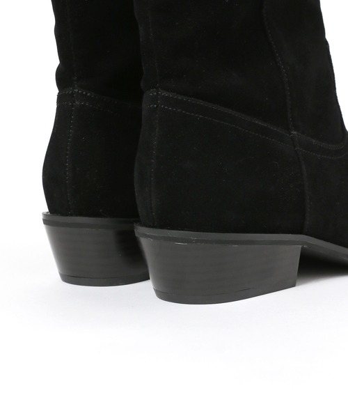 LOWRYS FARM（ローリーズファーム）の「ウエスタンブーツ　611349（ブーツ・レディース・ブラック/ブラウン・MEDIUM/LARGE）」の4枚目の写真