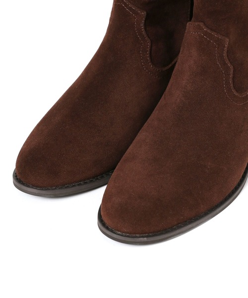 LOWRYS FARM（ローリーズファーム）の「ウエスタンブーツ　611349（ブーツ・レディース・ブラック/ブラウン・MEDIUM/LARGE）」の6枚目の写真