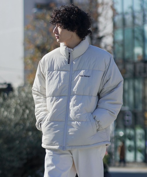 BEN DAVIS（ベンデイビス）の「【BEN DAVIS/ベンデイビス】ナイロンパファージャケット ノームコア 防寒 軽量（ナイロンジャケット・メンズ・グレー/アイボリー/ブラック・X-LARGE/LARGE/MEDIUM）」の7枚目の写真