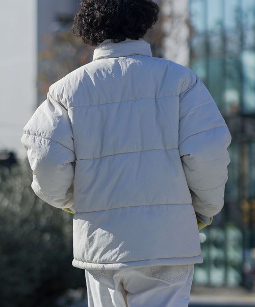 BEN DAVIS（ベンデイビス）の「【BEN DAVIS/ベンデイビス】ナイロンパファージャケット ノームコア 防寒 軽量（ナイロンジャケット・メンズ・グレー/アイボリー/ブラック・X-LARGE/LARGE/MEDIUM）」の10枚目の写真