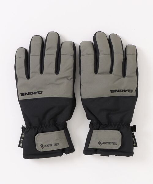 DAKINE（ダカイン）の「DAKINE SATURN　GORE-TEX GLOVES スノーグローブ 【25-26SNOWモデル】/ダカインスキースノーボードウェア(ゴアテックスグローブ・手袋)（手袋・メンズ・グレー/オリーブ/ブラック・MEDIUM/LARGE/X-LARGE/SMALL）」の4枚目の写真