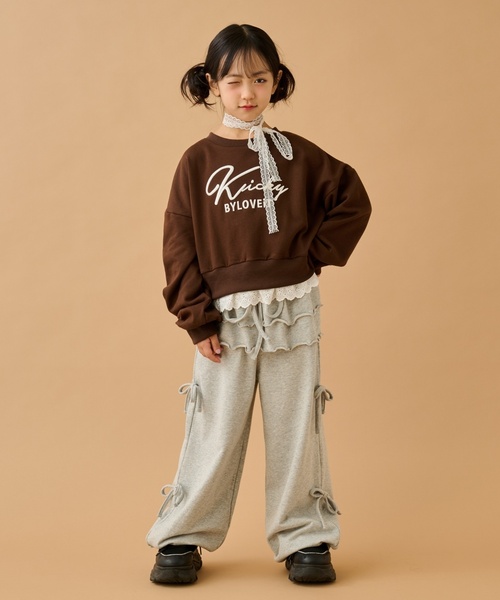 by LOVEiT（バイラビット）の「スカートオンパンツ（その他パンツ・キッズ・ブラック/グレー系・120cm/160cm/130cm/140cm/150cm）」の4枚目の写真