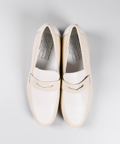 chausser(ショセ)の「【KS】【TRAVEL SHOES by chausser/トラベルシューズバイショセ】レザー ローファー(ローファー・レディース・アイボリー・36/37/38)」の8枚目の写真