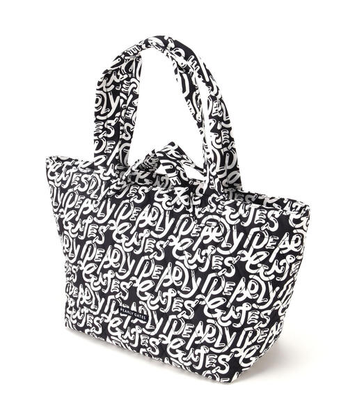 PEARLY GATES（パーリーゲイツ）の「【PEARLY GATES】ぷにぷにロゴ柄ロッカーＢＡＧ（トートバッグ・レディース・ダークインディゴブルー・FREE）」の2枚目の写真
