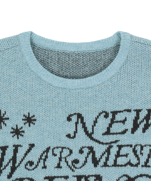 THECOLDESTMOMENT(ザコールデストモーメント)の「TCM new knit (sky blue)(ニット/セーター・レディース・その他・SMALL/MEDIUM/LARGE)」の4枚目の写真