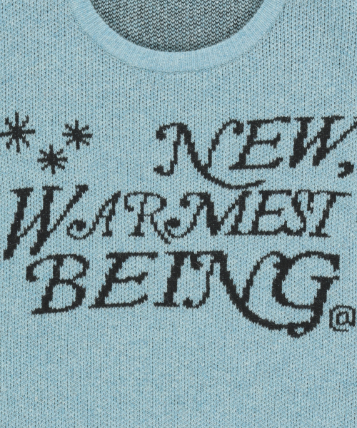 THECOLDESTMOMENT(ザコールデストモーメント)の「TCM new knit (sky blue)(ニット/セーター・レディース・その他・SMALL/MEDIUM/LARGE)」の5枚目の写真