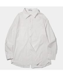PLACE STUDIO（プレイススタジオ）の「サイラインダブルビッグポケットバックスリットオーバーサイズコットンシャツ_4COLOR（シャツ/ブラウス）」