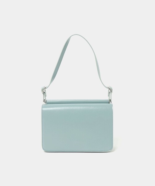 green label relaxing（グリーンレーベルリラクシング）の「2WAY ダブルフラップ ポシェット バッグ（ハンドバッグ・レディース・ブラック/ライトブルー・FREE）」の7枚目の写真