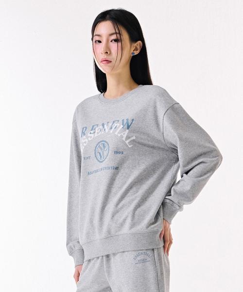 CHASECULT(チェイスカルト)の「レディースグラフィックスウェットシャツ-DARG5163B0B(スウェット・レディース・ライトグレー・90/85)」の3枚目の写真