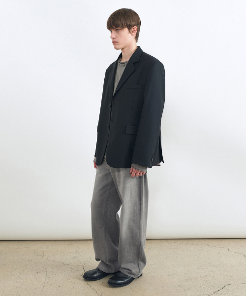 INSILENCE(インサイロンス)の「ヴィンテージウォッシュデニムパンツ ASH GREY(デニムパンツ・レディース・その他・SMALL/LARGE)」の16枚目の写真