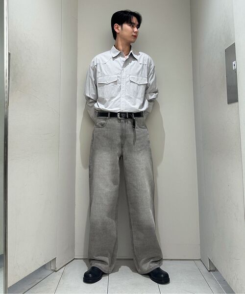 INSILENCE(インサイロンス)の「ヴィンテージウォッシュデニムパンツ ASH GREY(デニムパンツ・レディース・その他・SMALL/LARGE)」の4枚目の写真