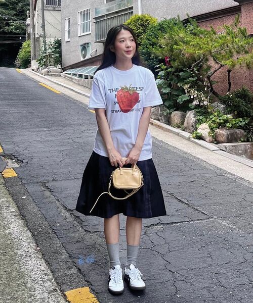 Miseki SEOUL（ミセキソウル）の「Side bow pleats midi skirt CHECK（スカート・レディース・その他・1/2）」の3枚目の写真