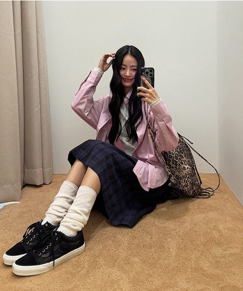 Miseki SEOUL（ミセキソウル）の「Side bow pleats midi skirt CHECK（スカート・レディース・その他・1/2）」の9枚目の写真