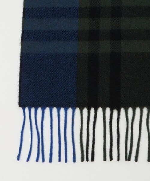 Joshua Ellis（ジョシュアエリス）の「【別注】＜Joshua Ellis＞ブラックウォッチ マフラー（マフラー・メンズ・レッド/ロイヤルブルー・FREE）」の3枚目の写真