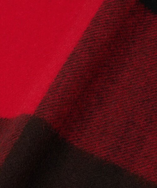 Joshua Ellis（ジョシュアエリス）の「【別注】＜Joshua Ellis＞ブラックウォッチ マフラー（マフラー・メンズ・レッド/ロイヤルブルー・FREE）」の6枚目の写真