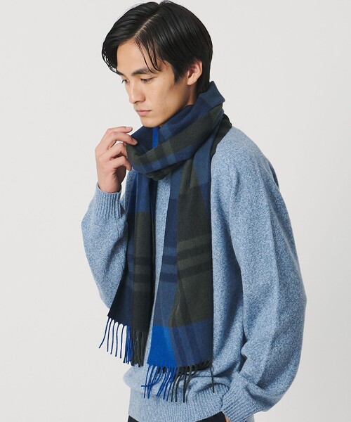 別注】＜Joshua Ellis＞ブラックウォッチ マフラー（マフラー