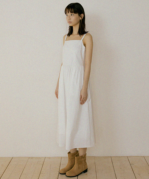 LINGSEOUL(リングソウル)の「bustier shirring dress-ivory(ワンピース・レディース・その他・FREE)」の5枚目の写真
