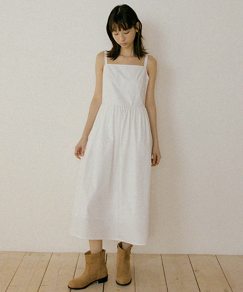 LINGSEOUL(リングソウル)の「bustier shirring dress-ivory(ワンピース・レディース・その他・FREE)」の6枚目の写真