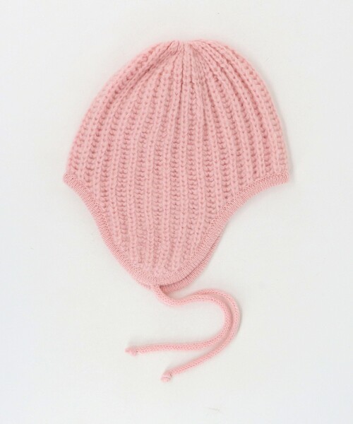 BEAUTY&YOUTH UNITED ARROWS（ビューティーアンドユースユナイテッドアローズ）の「2WAY イヤー ニットキャップ（ニットキャップ/ビーニー・レディース・ライトピンク/ブラック・FREE）」の10枚目の写真