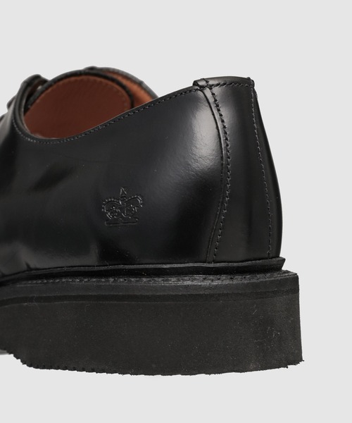 COMME des GARCONS HOMME(コム デ ギャルソン・オム)の「「SANDERS」W-NAME LEATHER DARBY SHOES(ドレスシューズ・メンズ・ブラック・US8/US7/US10)」の6枚目の写真