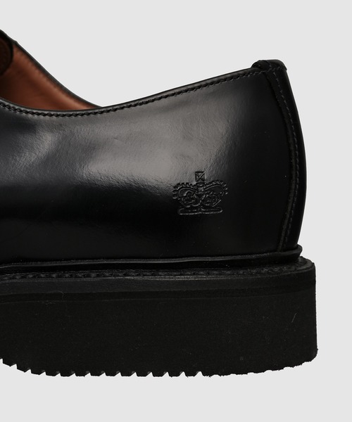 COMME des GARCONS HOMME(コム デ ギャルソン・オム)の「「SANDERS」W-NAME LEATHER DARBY SHOES(ドレスシューズ・メンズ・ブラック・US8/US7/US10)」の7枚目の写真