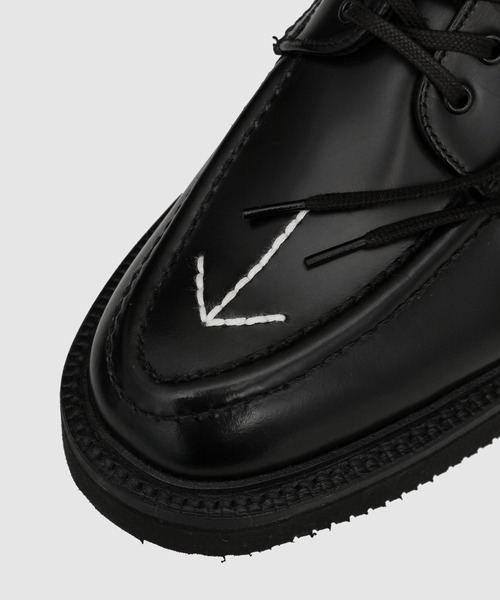 COMME des GARCONS HOMME(コム デ ギャルソン・オム)の「「SANDERS」W-NAME LEATHER DARBY SHOES(ドレスシューズ・メンズ・ブラック・US8/US7/US10)」の9枚目の写真