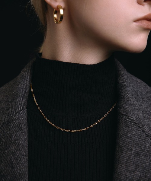 CENE(セネ)の「【CENE】セネ/グリッターロープネックレス(ネックレス・レディース・ゴールド/シルバー・FREE)」の3枚目の写真