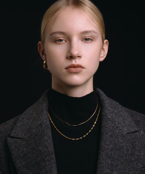 CENE(セネ)の「【CENE】セネ/グリッターロープネックレス(ネックレス・レディース・ゴールド/シルバー・FREE)」の14枚目の写真