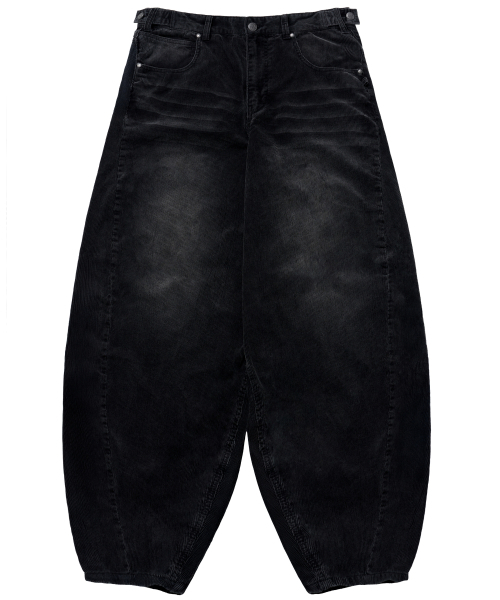 IDWS(アイドンワナセル)の「Viego Corduroy Balloon Pants Black(その他パンツ・レディース・その他・0/1/2)」の2枚目の写真