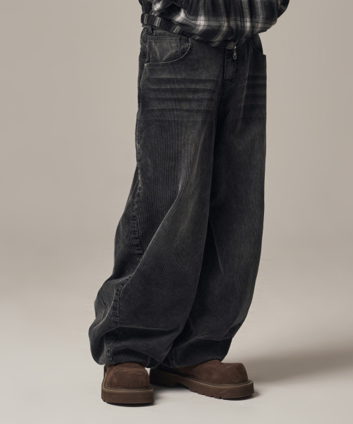 IDWS(アイドンワナセル)の「Viego Corduroy Balloon Pants Black(その他パンツ・レディース・その他・0/1/2)」の21枚目の写真