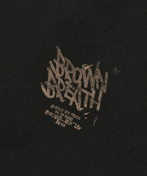 BROWNBREATH（ブラウンブレス）の「FREEZE TAG HOODIE - BLACK（パーカー・レディース・その他・SMALL/MEDIUM/LARGE/X-LARGE）」の4枚目の写真