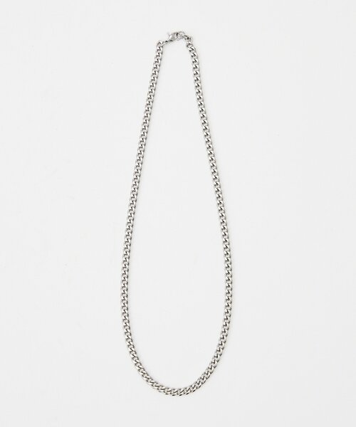 CIAOPANIC（チャオパニック）の「アソートシルバーネックレス（ネックレス・メンズ・グレー/チャコールグレー/シルバー/ダークグレー・FREE）」の9枚目の写真