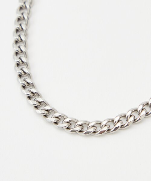 CIAOPANIC（チャオパニック）の「アソートシルバーネックレス（ネックレス・メンズ・グレー/チャコールグレー/シルバー/ダークグレー・FREE）」の10枚目の写真