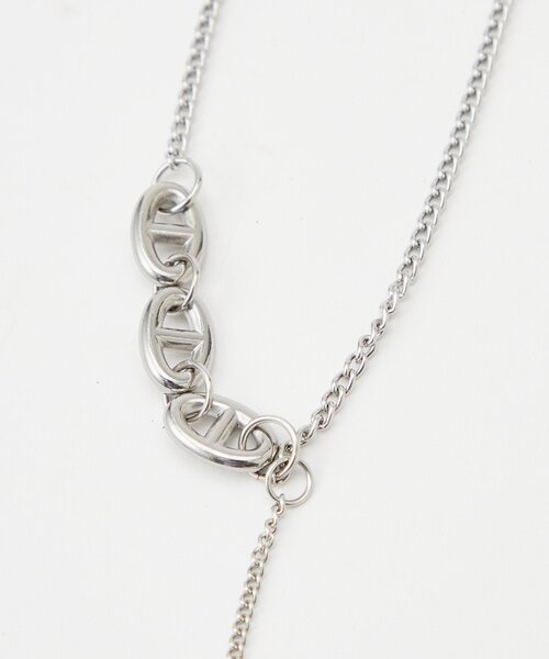 CIAOPANIC（チャオパニック）の「アソートシルバーネックレス（ネックレス・メンズ・グレー/チャコールグレー/シルバー/ダークグレー・FREE）」の14枚目の写真