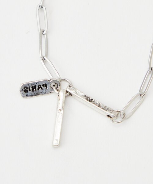 CIAOPANIC（チャオパニック）の「アソートシルバーネックレス（ネックレス・メンズ・グレー/チャコールグレー/シルバー/ダークグレー・FREE）」の18枚目の写真