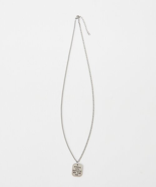 CIAOPANIC（チャオパニック）の「アソートシルバーネックレス（ネックレス・メンズ・グレー/チャコールグレー/シルバー/ダークグレー・FREE）」の20枚目の写真