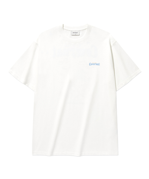 COVERNAT(カバーナット)の「クールコットンサーフィンモーショングラフィックTシャツホワイト(Tシャツ/カットソー・レディース・その他・X-SMALL/SMALL/MEDIUM/LARGE/X-LARGE/XX-LARGE)」の2枚目の写真