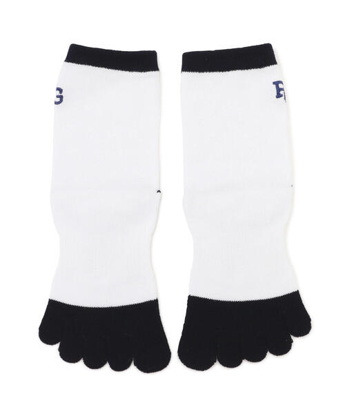 PEARLY GATES ホワイトソックス 5本指ミドルソックス (LADIES)（ソックス/靴下）｜PEARLY GATES