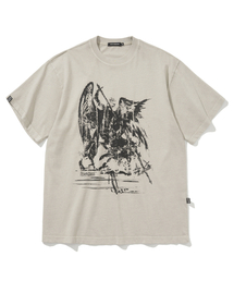 NOT4NERD（ノットフォーナード）の「Punishment Pigment T-Shirts - Beige（Tシャツ/カットソー）」