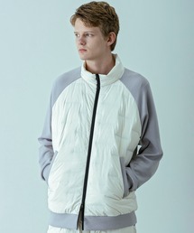【WEB・直営店限定】+phenix(プラスフェニックス)HYBRID DOWNJACKET ハイブリッドダウンジャケット(保温性/伸縮性)