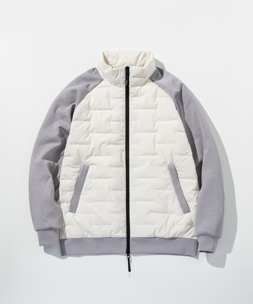 +phenix（プラスフェニックス）の「【WEB・直営店限定】+phenix(プラスフェニックス)HYBRID DOWNJACKET ハイブリッドダウンジャケット（保温性/伸縮性）（ダウンジャケット/コート・メンズ・ブラック/グレー/ネイビー・L/M/S/XL）」の9枚目の写真